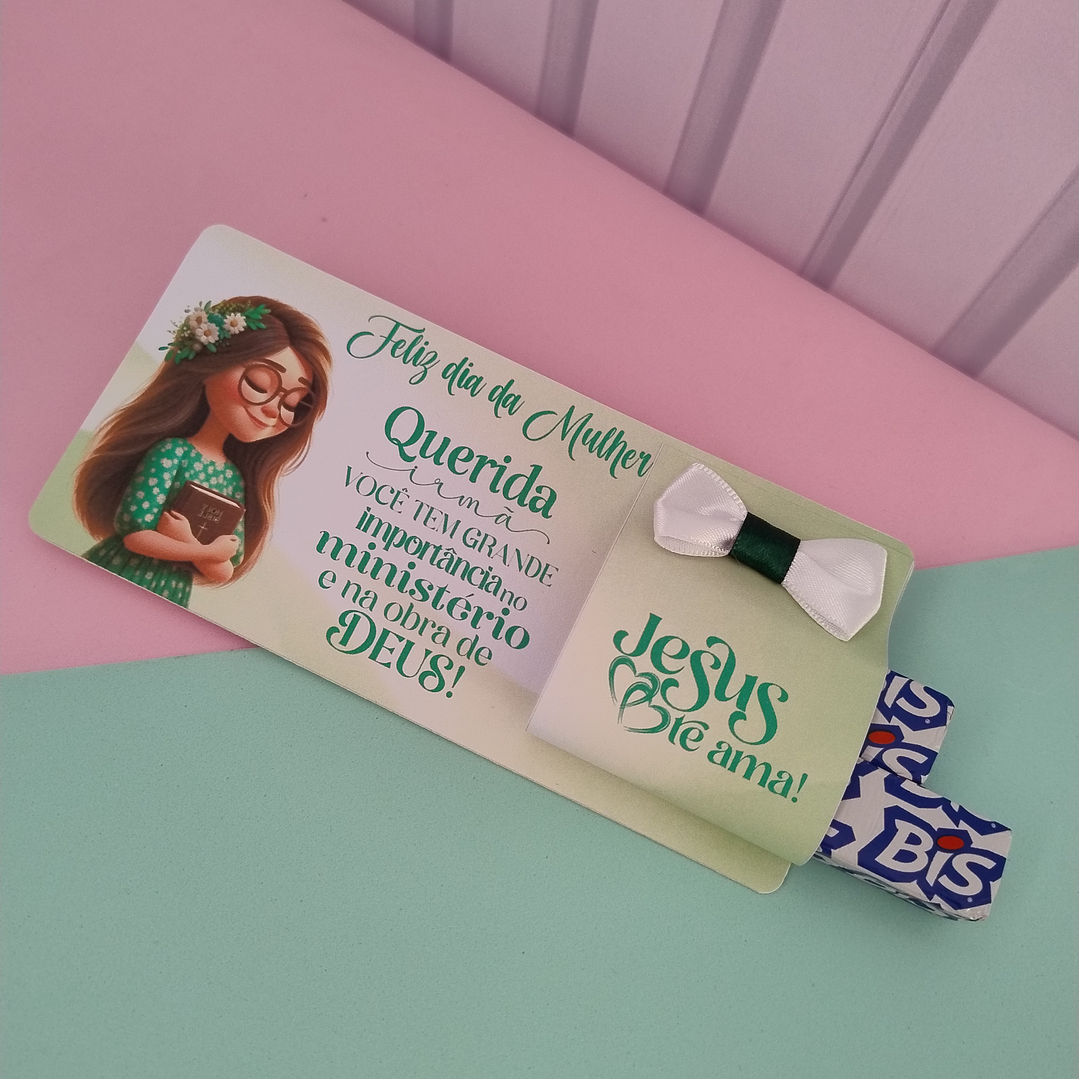 6 Artes para Card Dia da Mulher Cristã Arquivo em Pdf  8