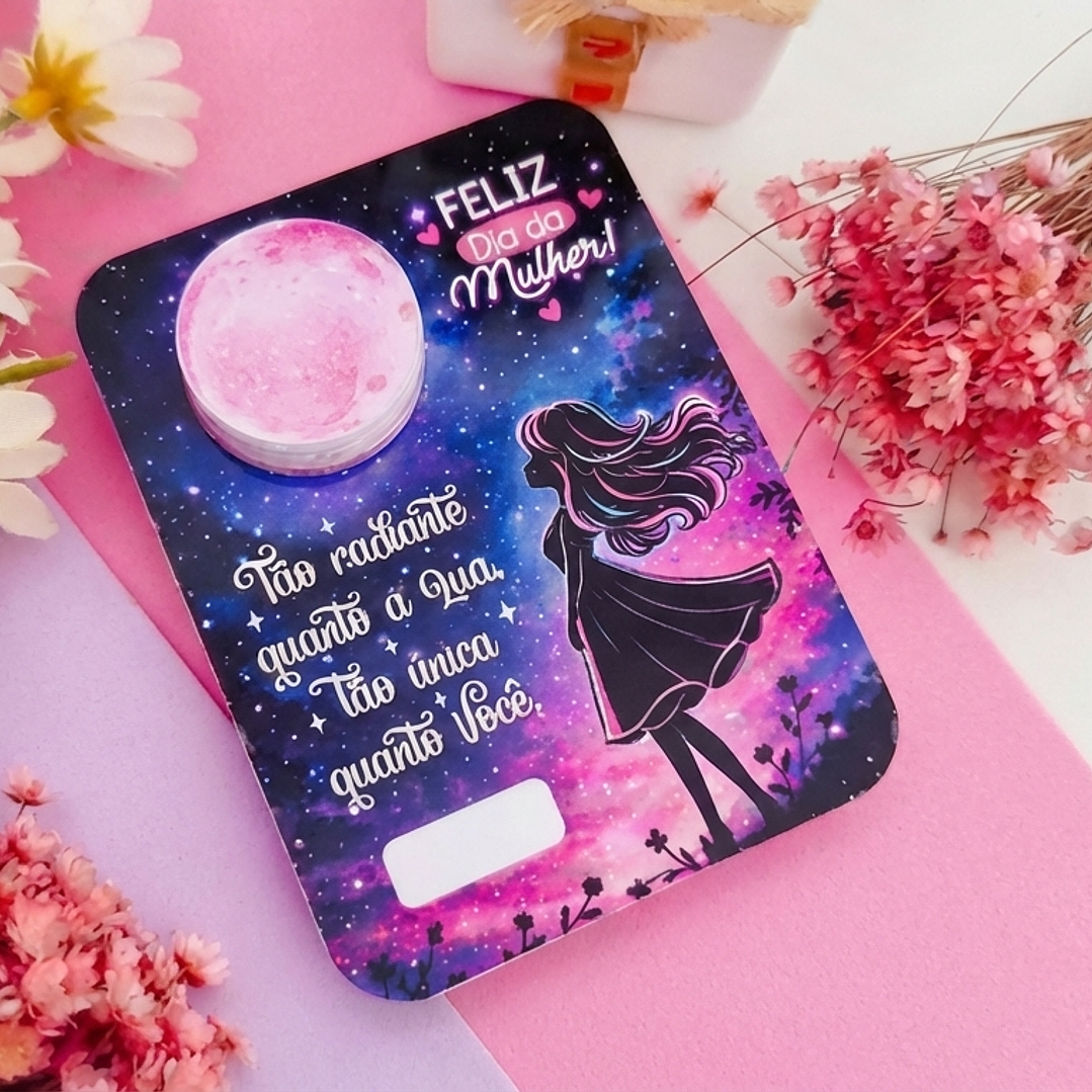 Arquivo Cartão Potinho de creme Dia das Mulheres Arquivo em Pdf  1