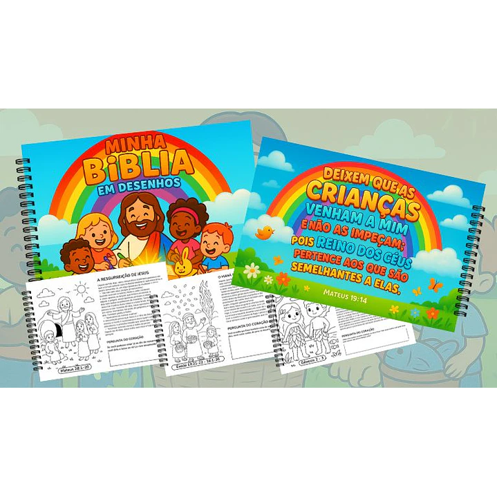 Arquivos Minha Bíblia em Desenhos Arquivo em Pdf  4