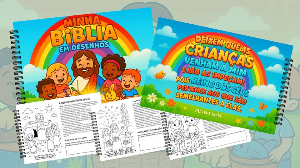 Arquivos Minha Bíblia em Desenhos Arquivo em Pdf  4