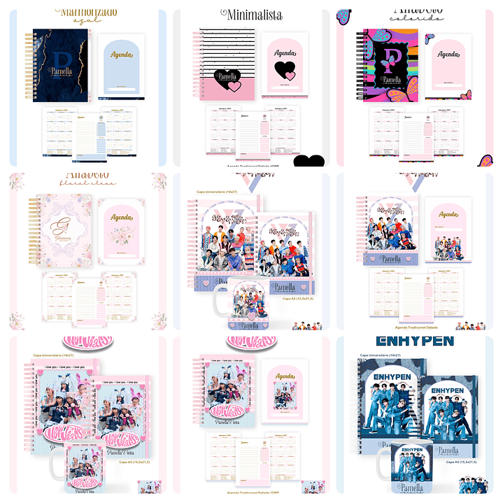 Arquivos para Encadernação Volta as Aulas Adulto e Teen Arquivo em Pdf 2