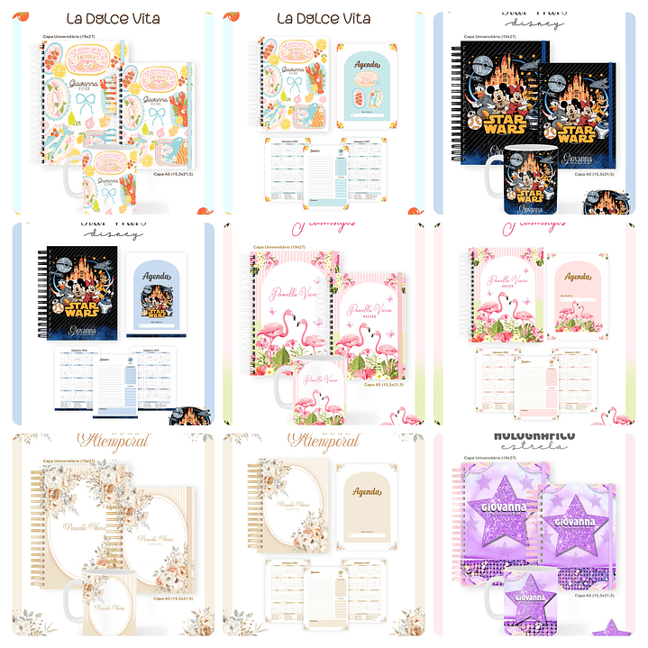 Arquivos para Encadernação Volta as Aulas Adulto e Teen Arquivo em Pdf 10