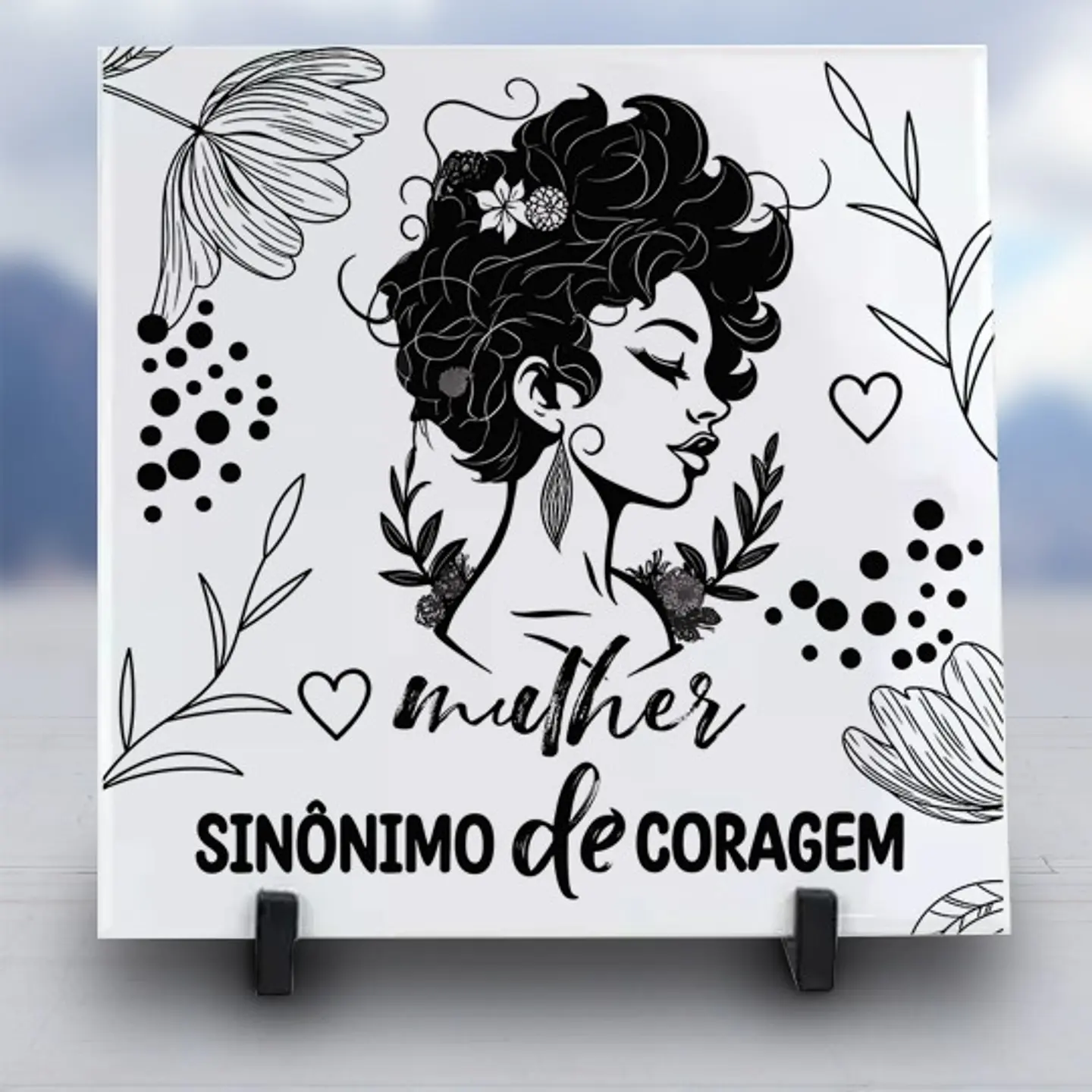 5 Artes para Azulejo Dia das Mulheres Arquivo Editável  4