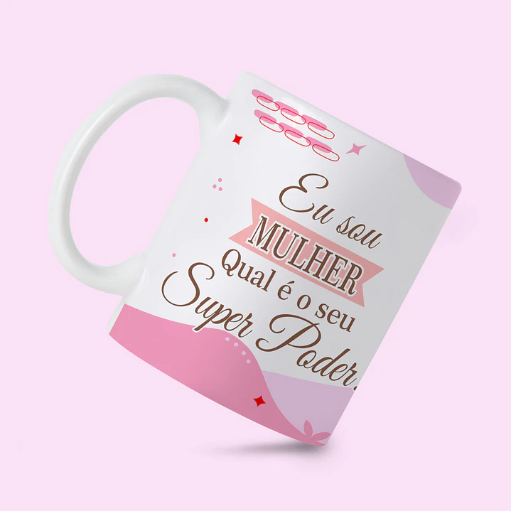 10 Artes para Caneca Dia das Mulheres Arquivo Editável 5