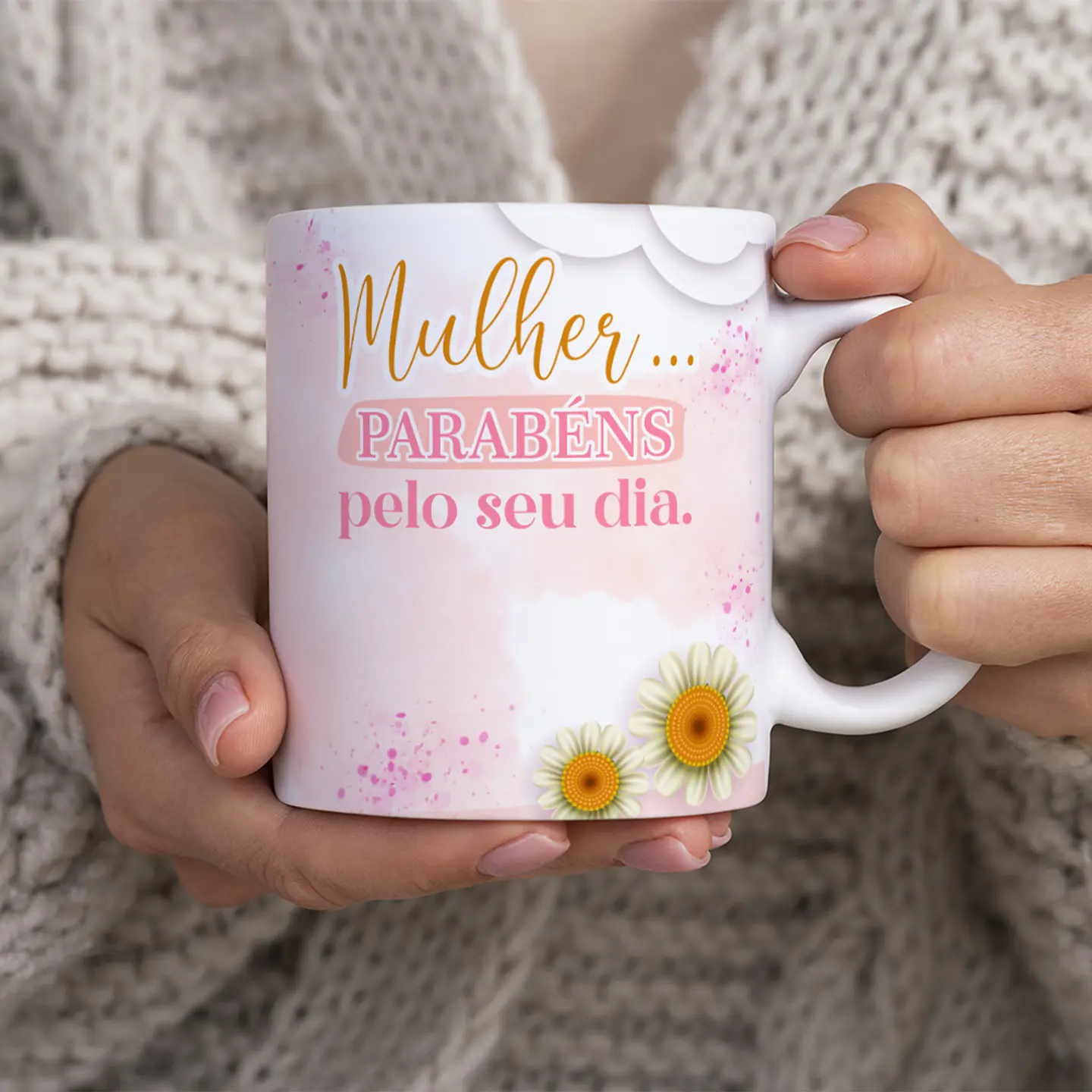 10 Artes para Caneca Dia das Mulheres Arquivo Editável 2