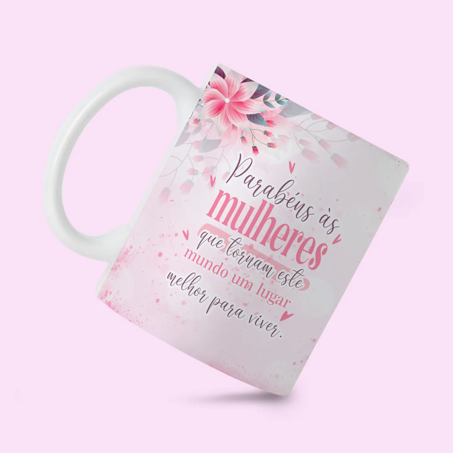 10 Artes para Caneca Dia das Mulheres Arquivo Editável 10