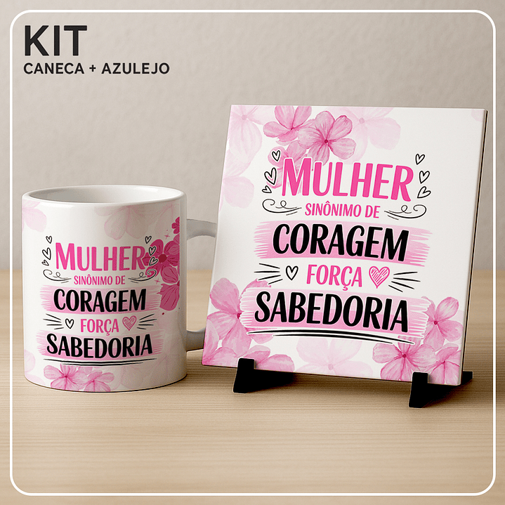 12 Artes para Caneca e Azulejo Dia das Mulheres Arquivo em Png  4