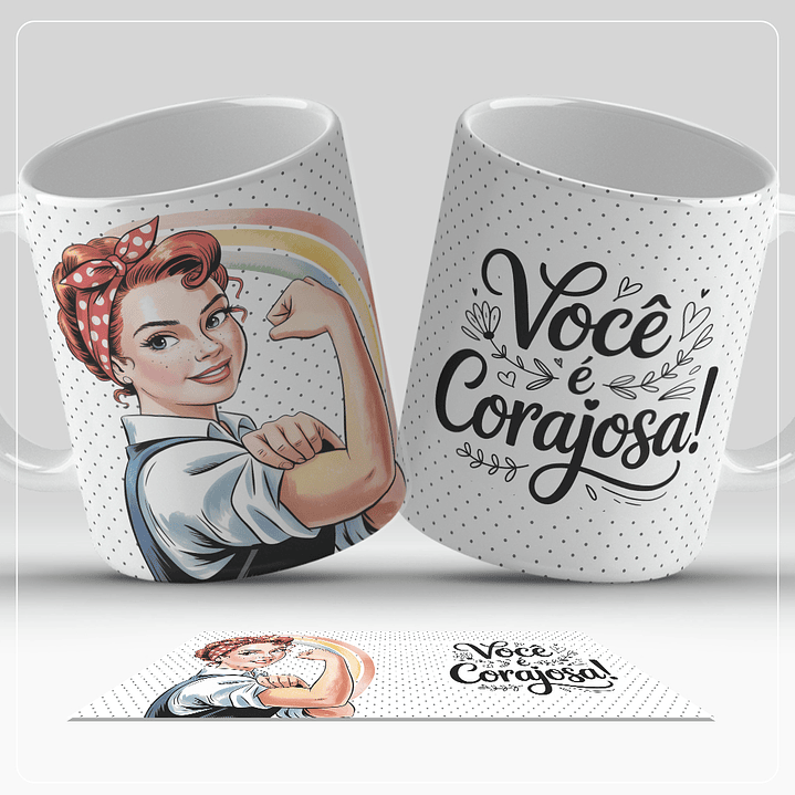 14 Artes para Caneca Dia das Mulheres Arquivo em Png  13