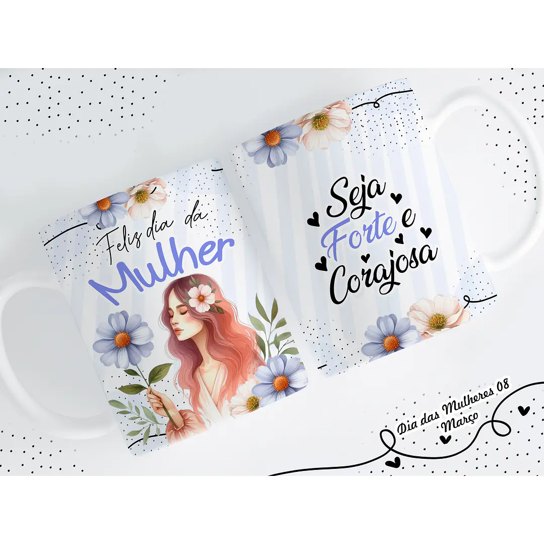 14 Artes para Caneca Dia das Mulheres Arquivo em Png  4