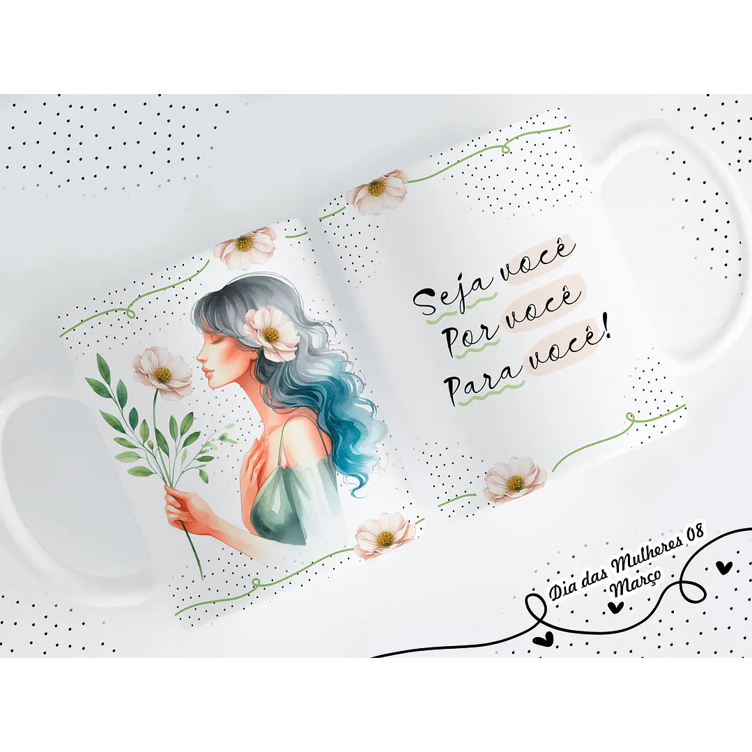 14 Artes para Caneca Dia das Mulheres Arquivo em Png  2