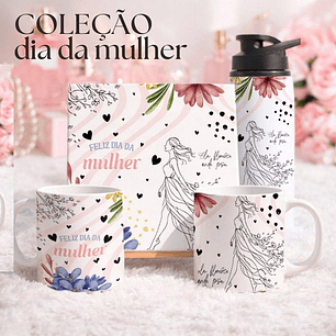 15 Artes para Azulejo Caneca e Squeeze Arquivo Editável 
