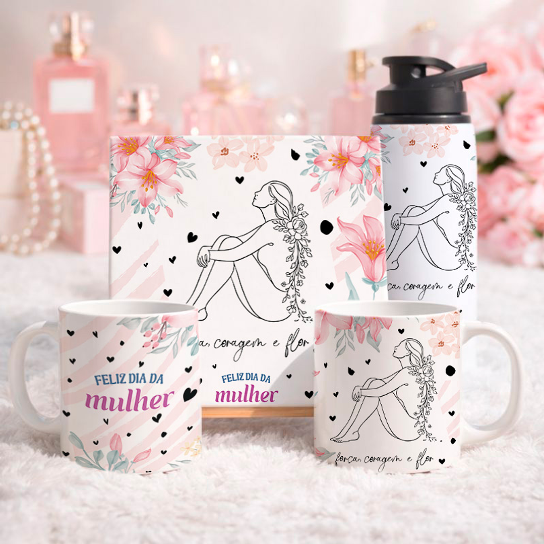 15 Artes para Azulejo Caneca e Squeeze Arquivo Editável  2