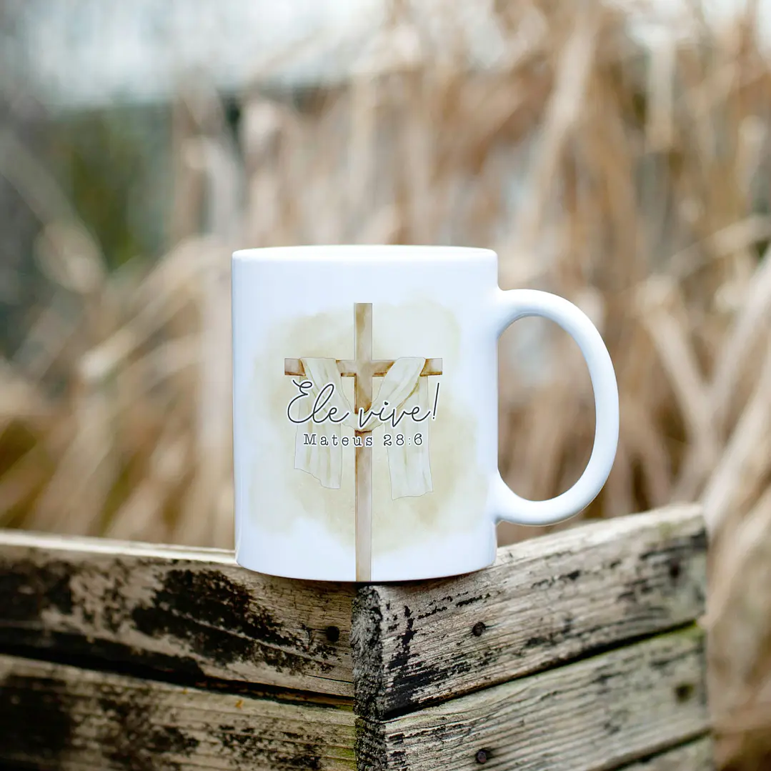 15 Artes para Caneca Páscoa Arquivo em Png 4