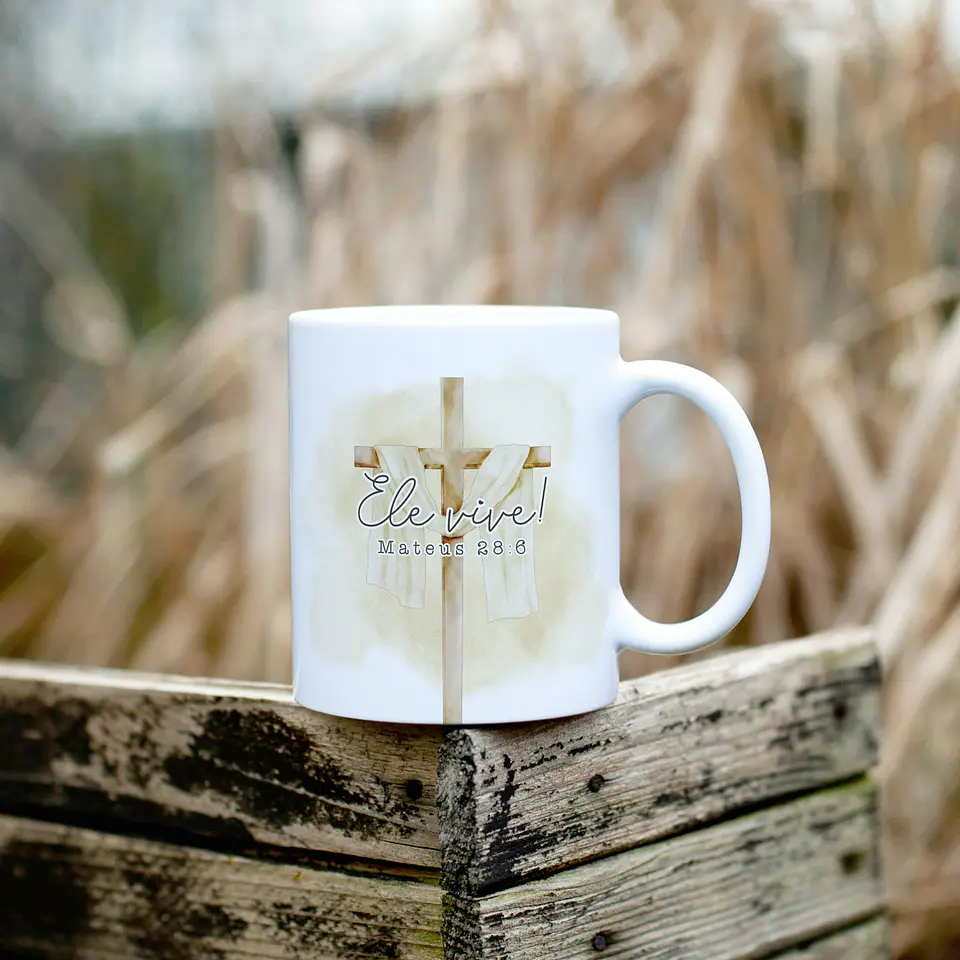 15 Artes para Caneca Páscoa Arquivo em Png 4