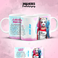 17 Artes para Caneca Dia das  Mulheres Personagens Arquivo em Jpg  - thumbnail 5
