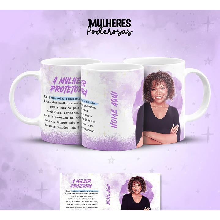 17 Artes para Caneca Dia das  Mulheres Personagens Arquivo em Jpg  7