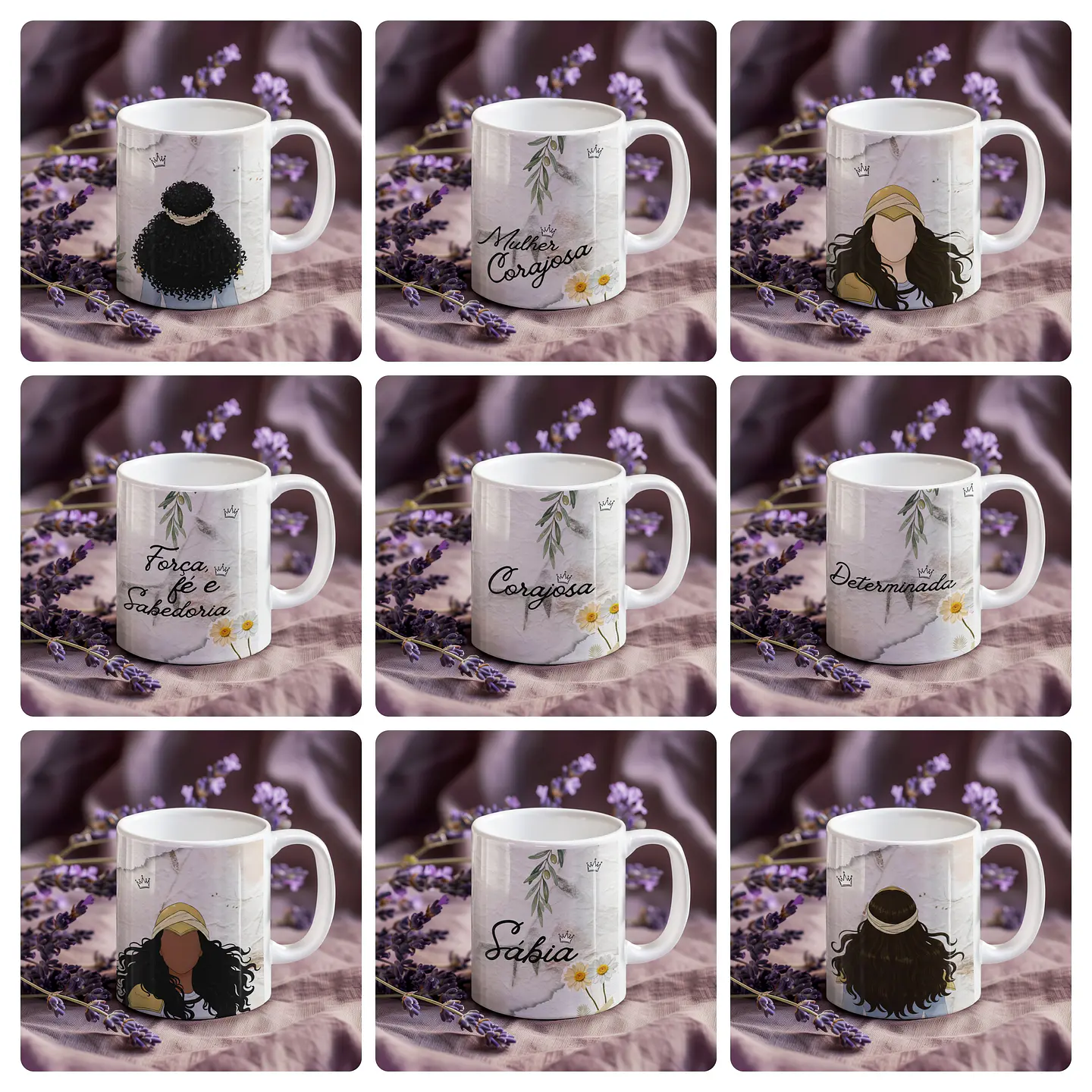 20 Artes para Caneca Dia Da Mulher Arquivo em Png 1