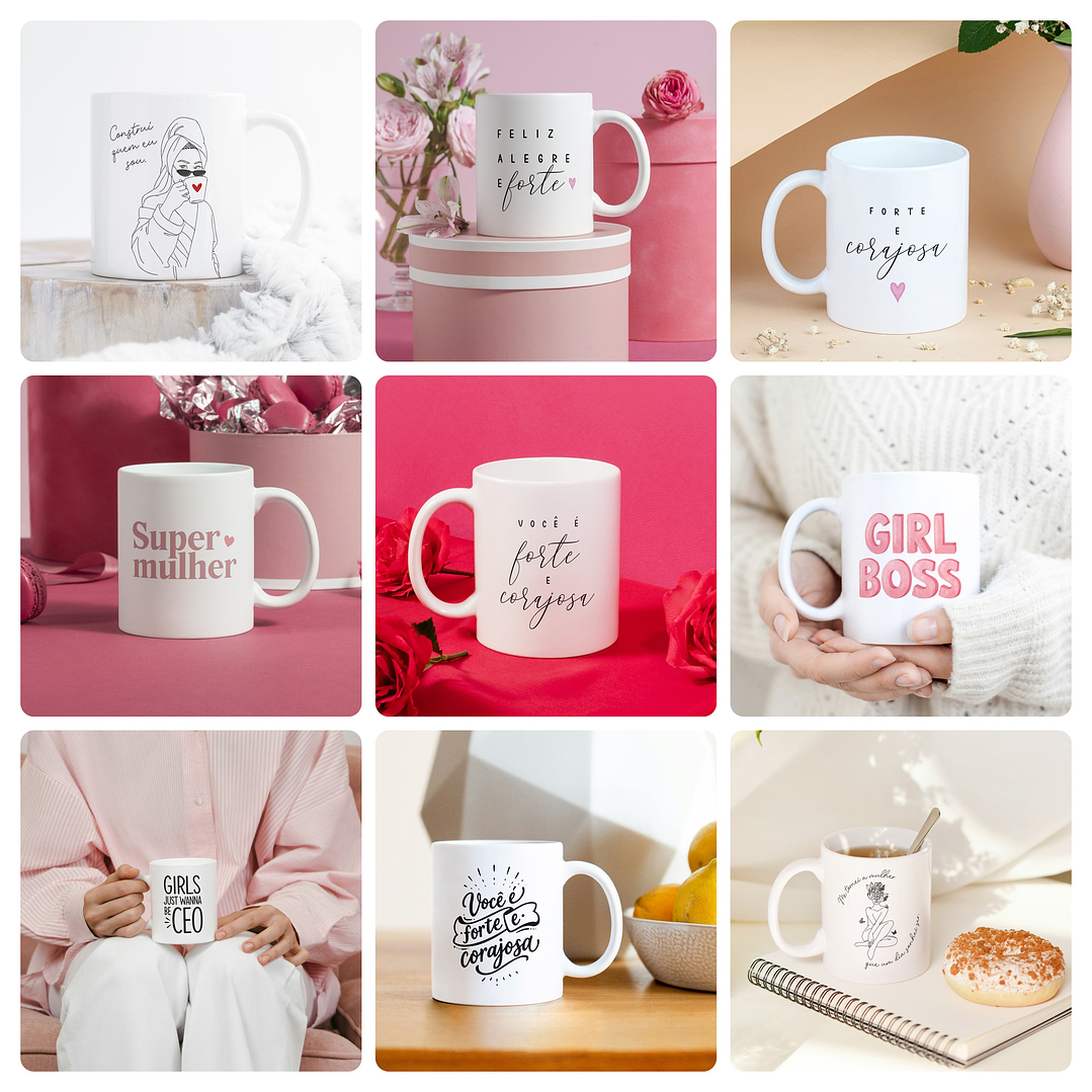 29 Artes para Caneca Dia Da Mulheres Arquivo em Png 1