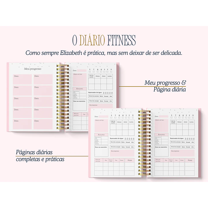 Arquivo Encadernação Diario da Elizabeth Arquivo em Pdf  4