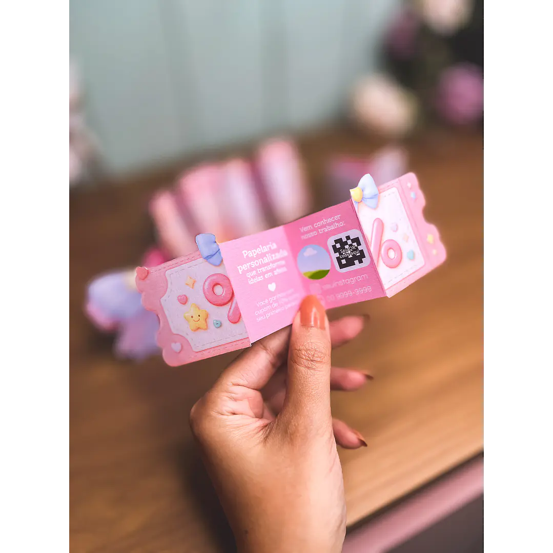 Arquivo para Papelaria Card Retovisor Arquivo em Canva  5