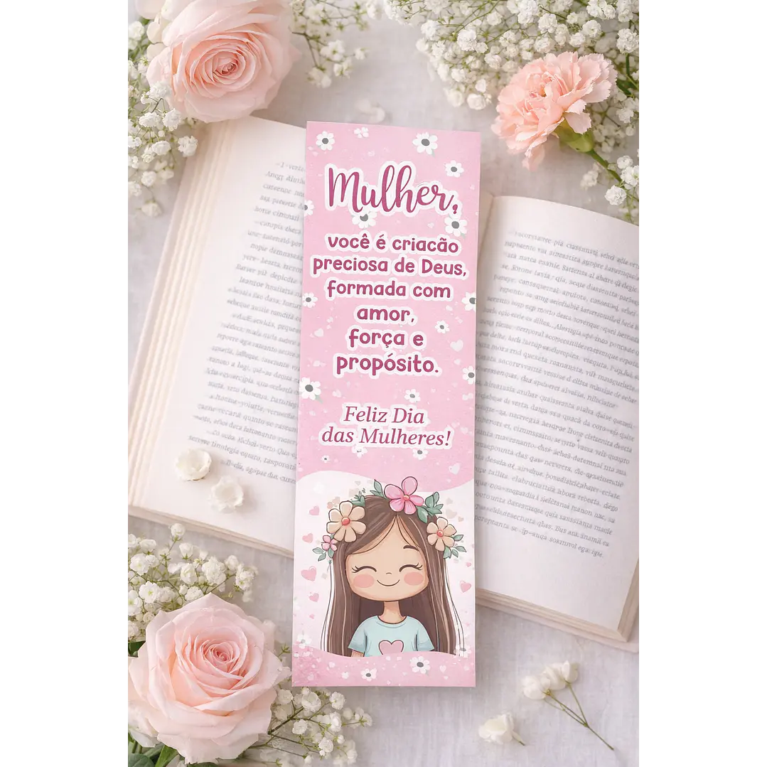4 Artes Marca Paginas Dia das Mulheres Arquivo em Pdf 2