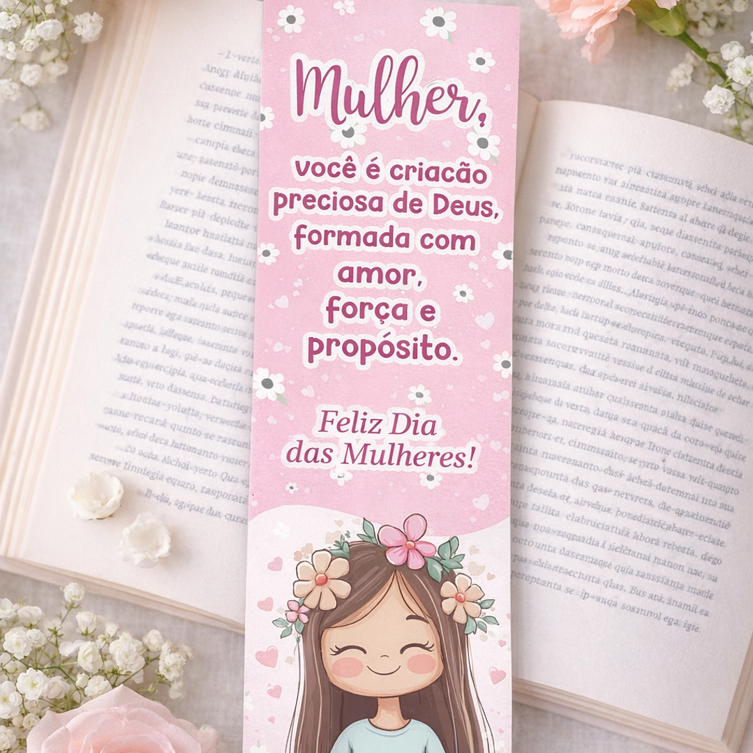 4 Artes Marca Paginas Dia das Mulheres Arquivo em Pdf 2