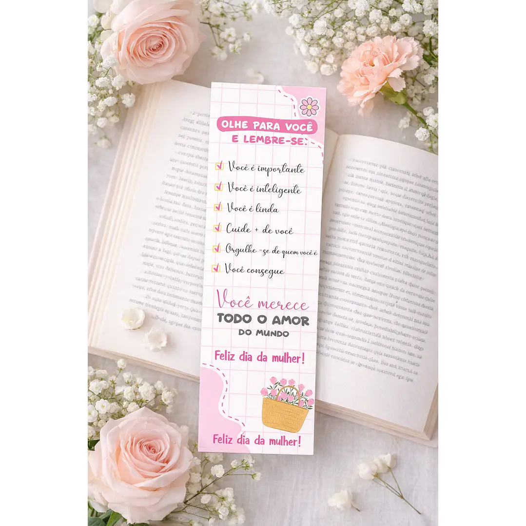 4 Artes Marca Paginas Dia das Mulheres Arquivo em Pdf 4