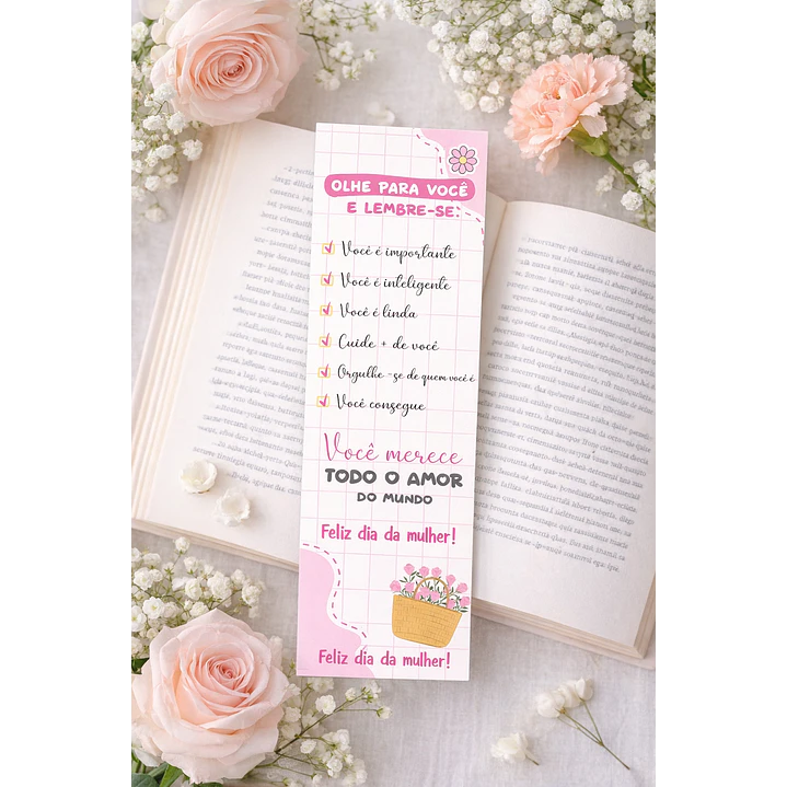 4 Artes Marca Paginas Dia das Mulheres Arquivo em Pdf 4