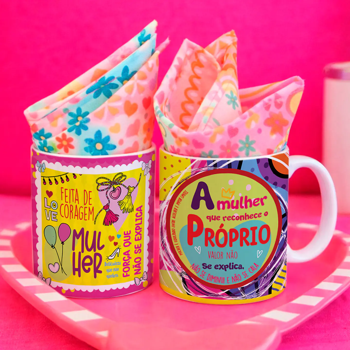 7 Artes para Caneca Dia Das Mulher Arquivo Editável  4