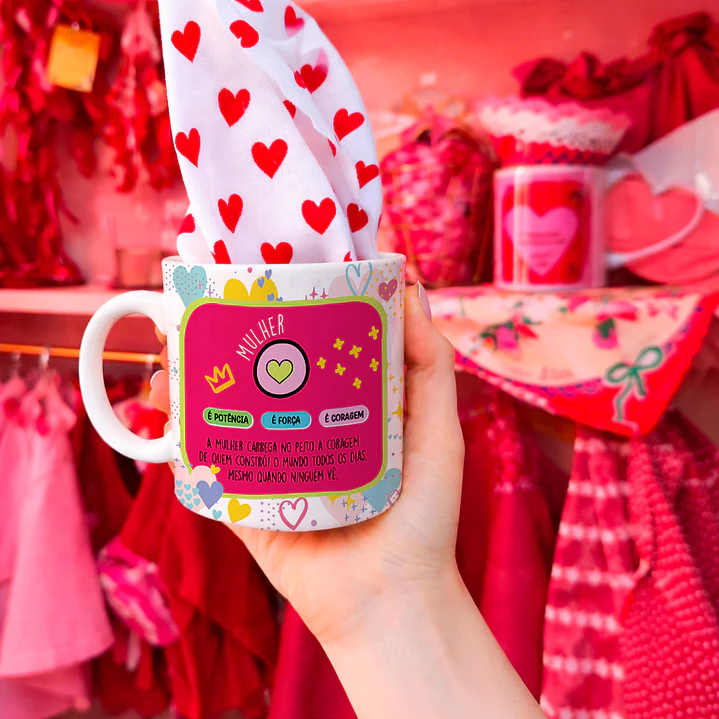 7 Artes para Caneca Dia Das Mulher Arquivo Editável  5
