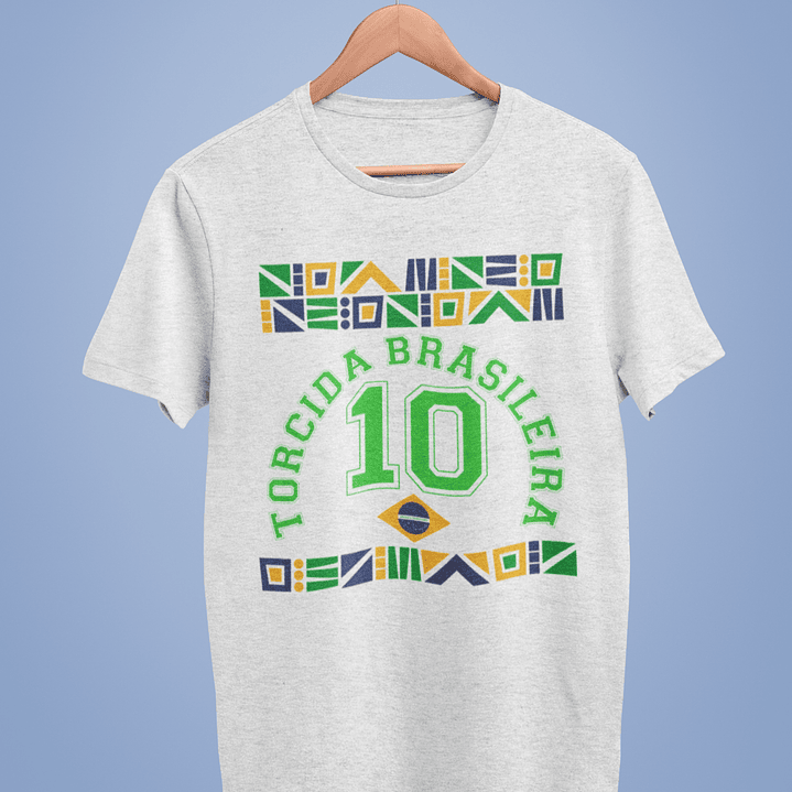 6 Artes para Camisa Futebol Brasil Torcida Arquivo Editável 4