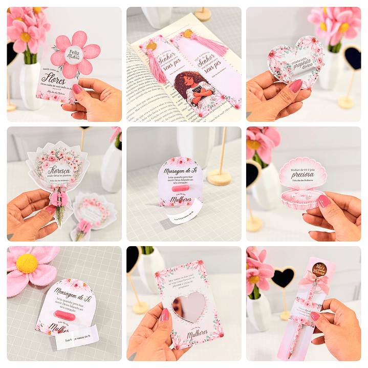 Arquivos de Corte Mulher Cristã Mimos Arquivo em Pdf PIE 1