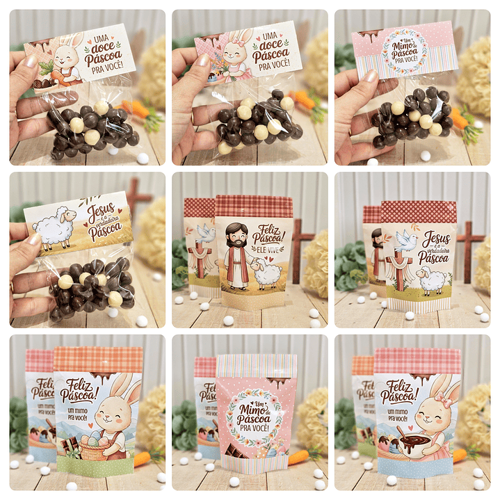 Arquivos Mimos Printables Páscoa Cristã e Coelhinhos Arquivo em Pdf 6