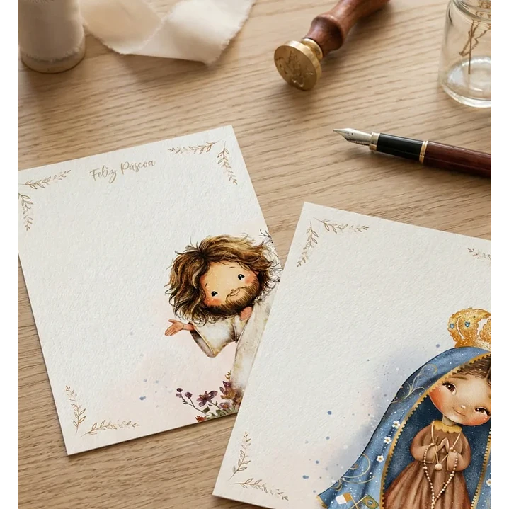 Arquivos para Cards Chaveiro Santinhos Arquivo em Png 3