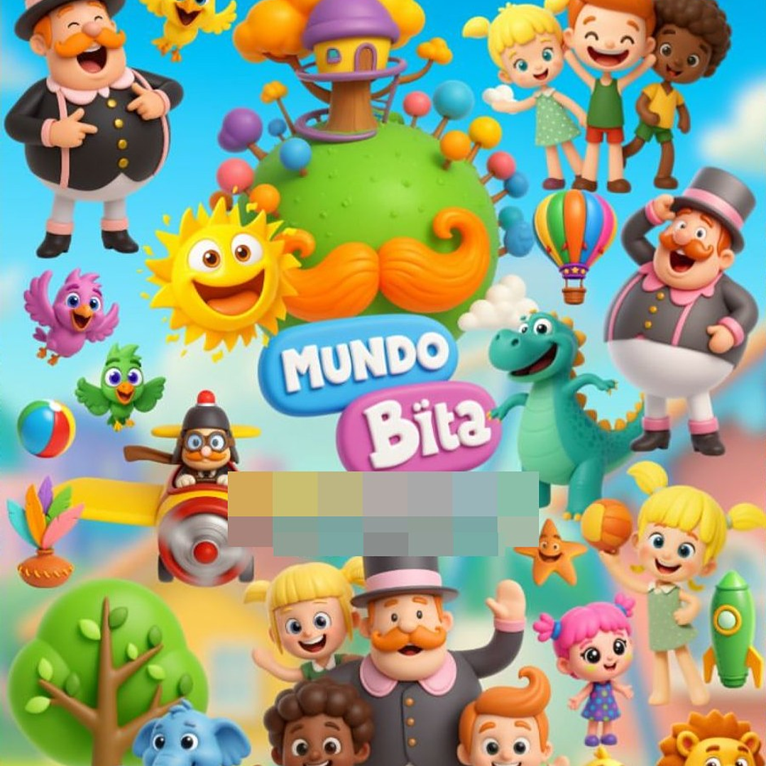 Kit Digital Mundo Bita Arquivos em Png 1