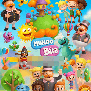 Kit Digital Mundo Bita Arquivos em Png