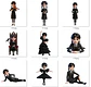 Kit Digital Wandinha Arquivos em Png - Thumbnail 4
