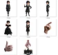 Kit Digital Wandinha Arquivos em Png - Thumbnail 5