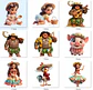 Kit Digital Moana Festa Junina Arquivos em Png - Miniatura 3