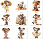 Kit Digital Festa Junina Disney Arquivos em Png - Thumbnail 5