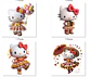 Kit Digital Festa Junina Hello Kitty Arquivos em Png - Miniatura 2