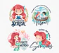 Kit Digital Princesas Era uma Vez Arquivos em Png - thumbnail 18