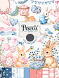 Kit Digital Mega combo Páscoa Cristã e Coelhinhos e Printables Aquarelado Arquivos em Png - Miniatura 2