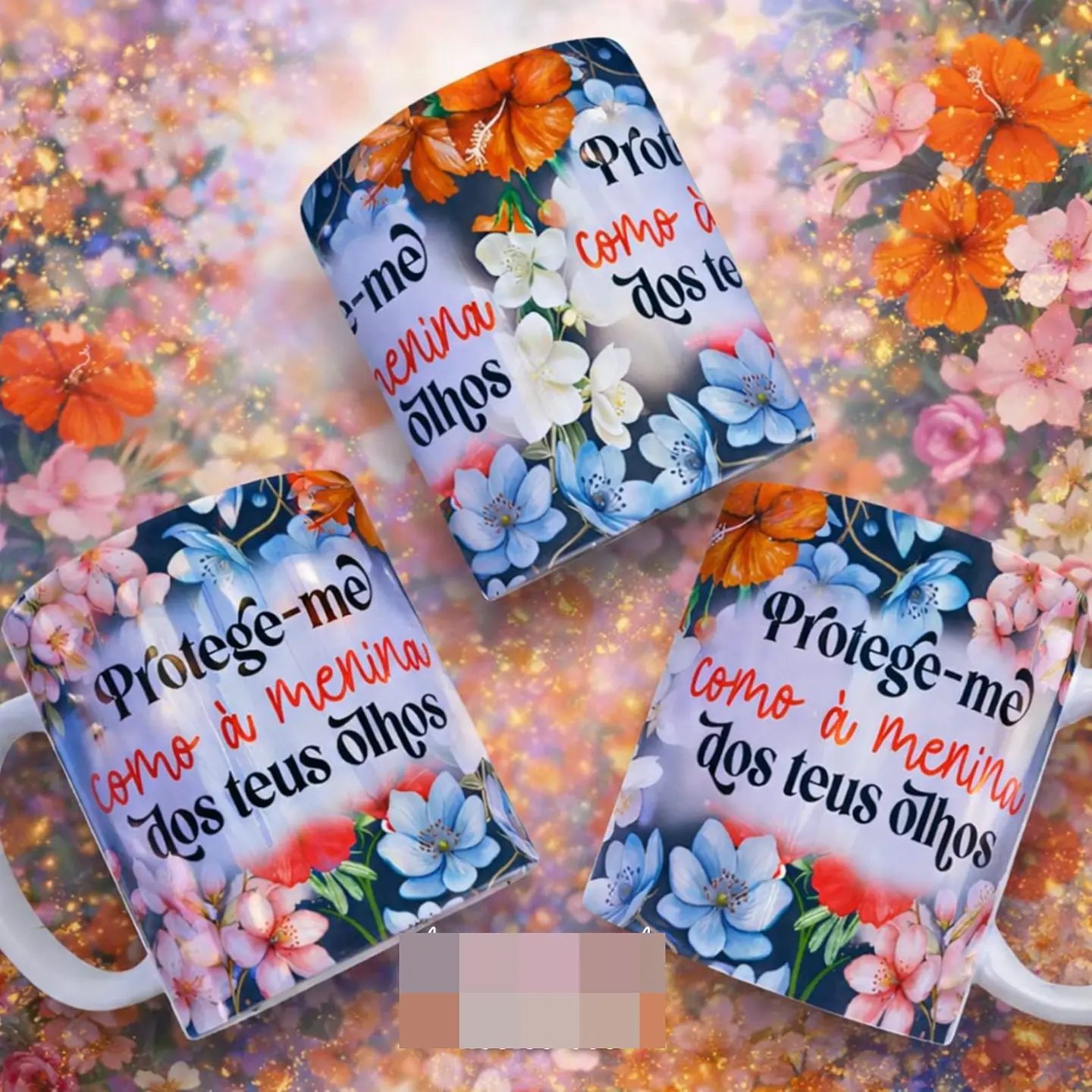 16 Artes para Caneca Dia das Mulheres Floral Arquivo em Png 8