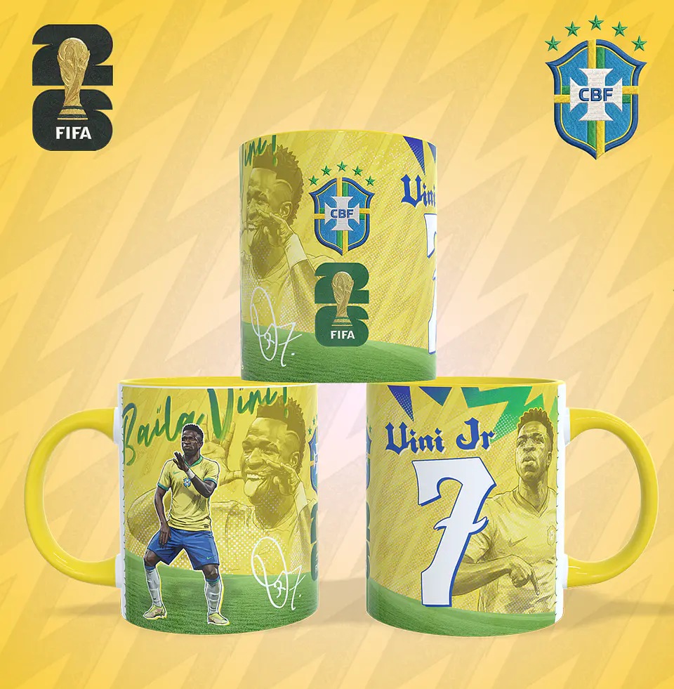 17 Artes para Caneca Copa do Mundo 2026 Arquivo em Jpg 1