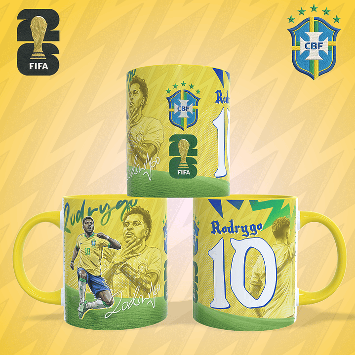 17 Artes para Caneca Copa do Mundo 2026 Arquivo em Jpg 5