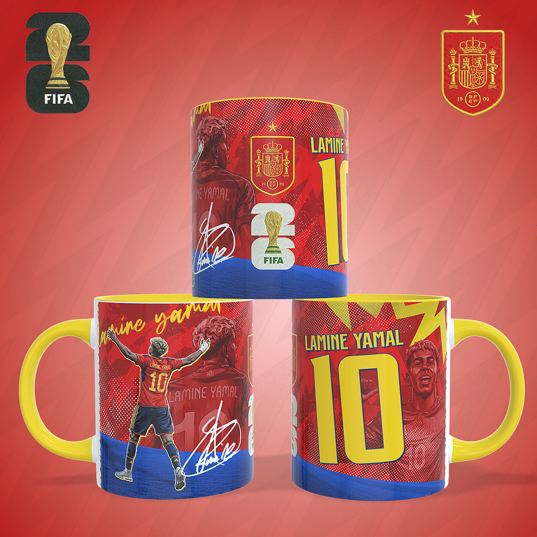17 Artes para Caneca Copa do Mundo 2026 Arquivo em Jpg 8