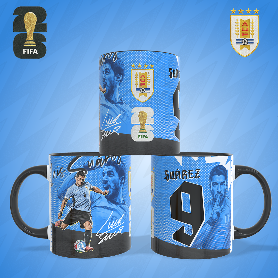 17 Artes para Caneca Copa do Mundo 2026 Arquivo em Jpg 12