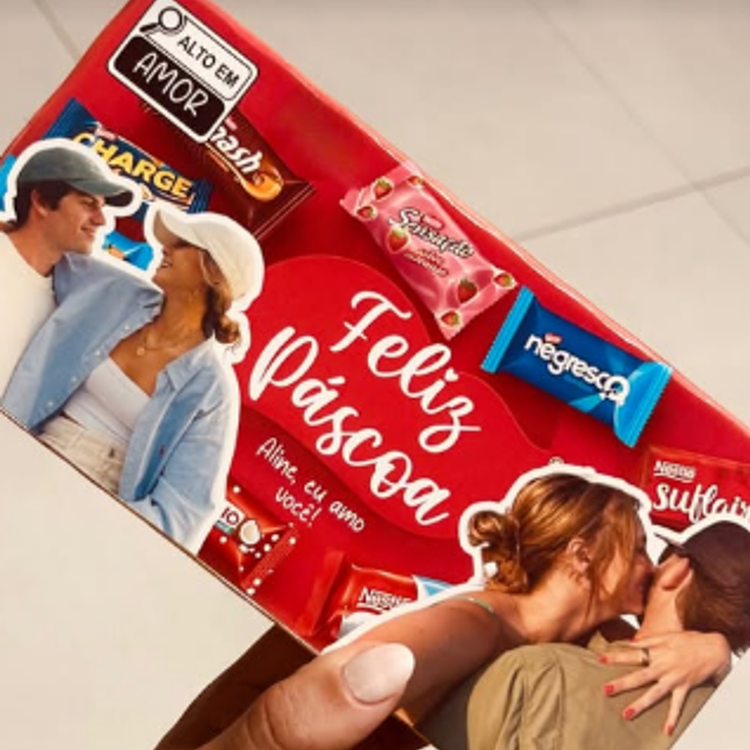 Arquivo Arte Caixa Bombom Namorados Páscoa Editável  1