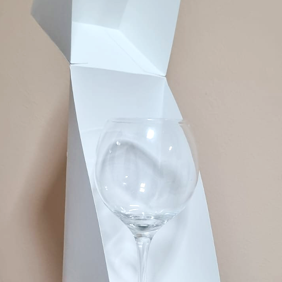 Arquivo Molde Caixa para Bolo na Taça Arquivo Editável 1